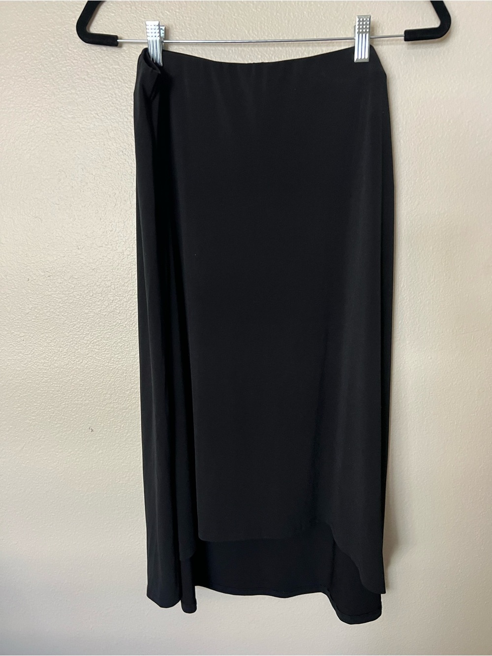 Alfani silky stretch black Women’s Midi Skirt - Classic Sleek Design
